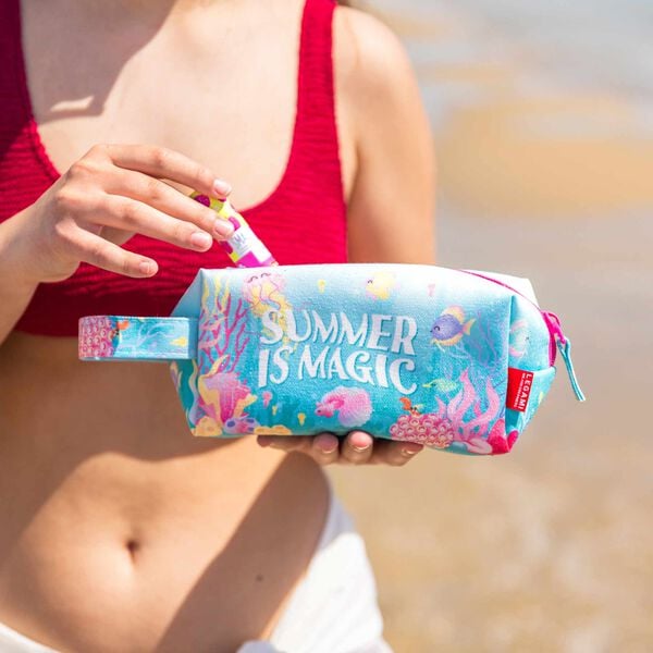 Summer is Magic Thermal Beach Pouch