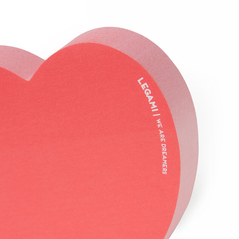 Adhesive Notepad - Lovely Notes HEART