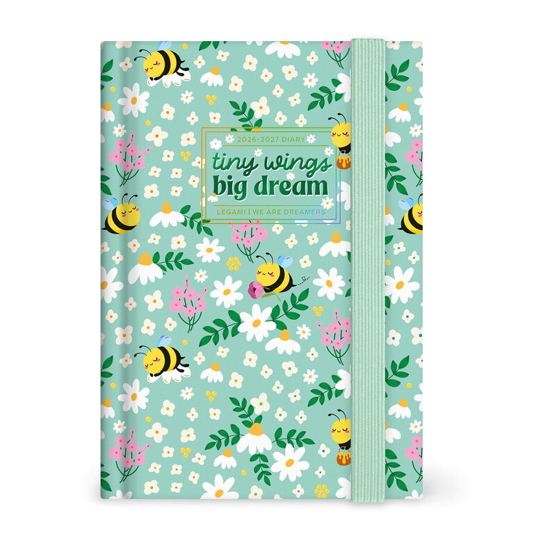 16-Month Daily Photo Diary for 2026/2027 - Bee - Small