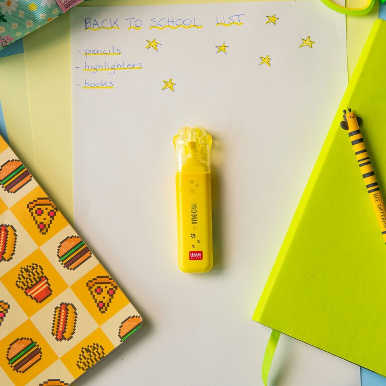 Textmarker Meow - Yellow Textmarker Meow - Yellow