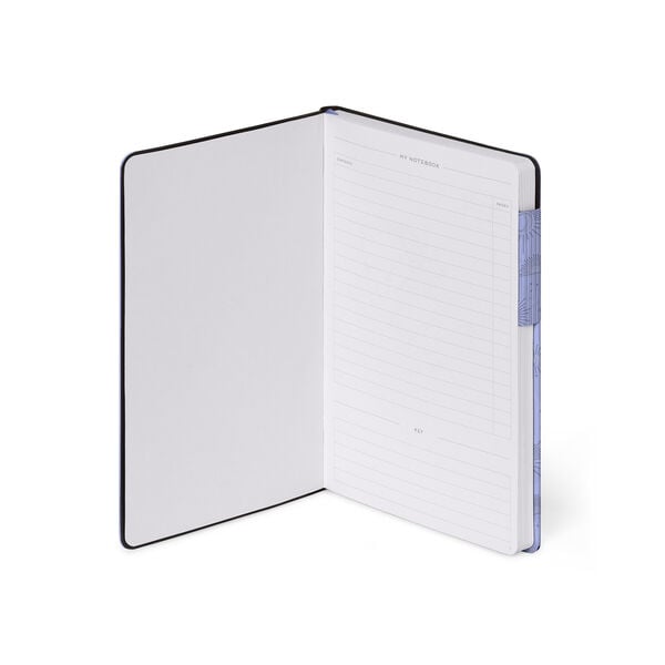 Dotted Notebook with Monochrome Soft Cover - Cosmic Lilac - My Notebook