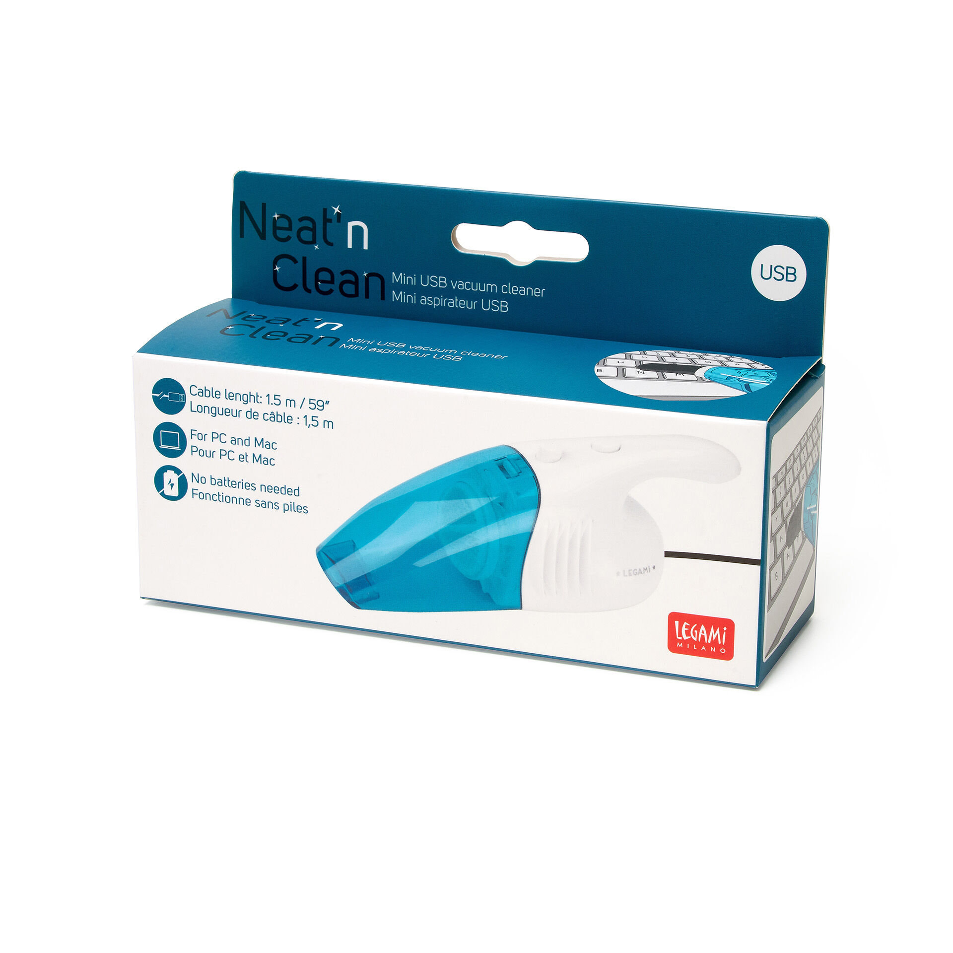 Mini Aspirapolvere Usb | Legami.com