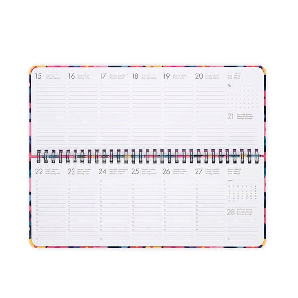 Agenda da Scrivania 12 Mesi - Desk Planner - 2027