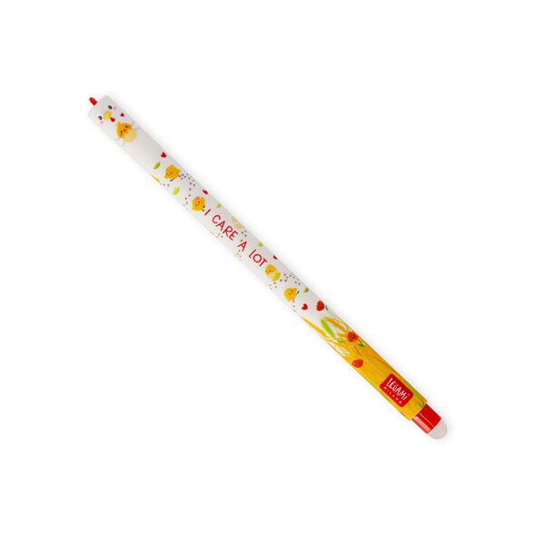 Penna Gel Cancellabile Hen "I Care a Lot" - Erasable Pen Penna Gel Cancellabile Hen "I Care a Lot" - Erasable Pen