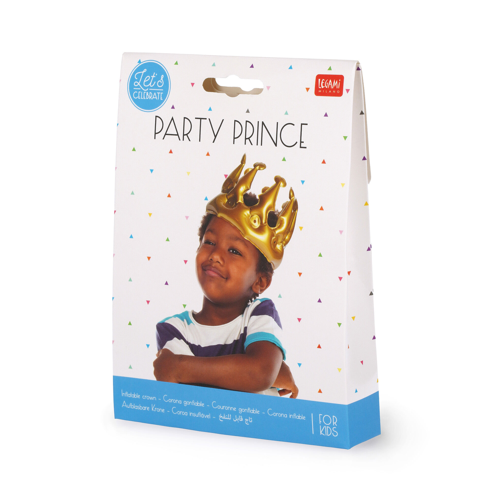 Lot De 4 Couronnes Gonflables Dorées Pour Anniversaire - Déco Fête, Carnaval, Accessoire Costume Royal - 7