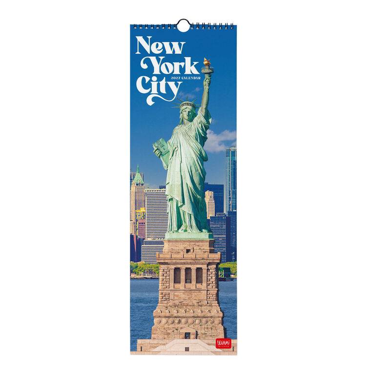 Calendario da Parete 2027 - 16 x 49 cm - New York Calendario da Parete 2027 - 16 x 49 cm - New York