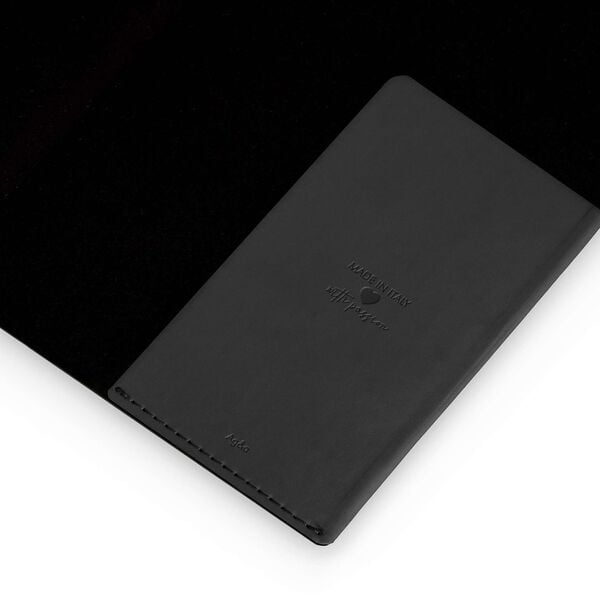 Terminplaner für 12 Monate Wochenübersicht Medium mit Notizbuch 2027 - Black Suit