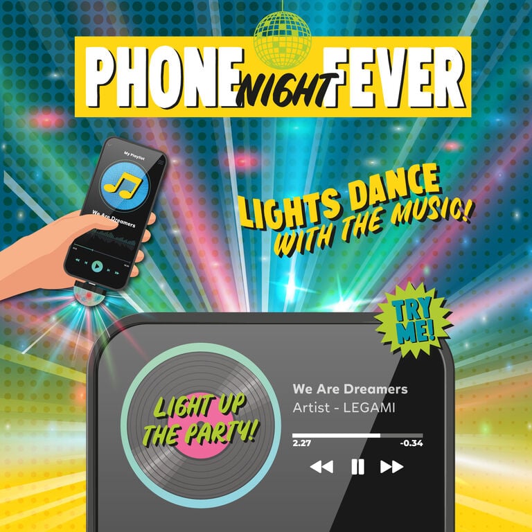 Mini Luce da Discoteca - Phone Night Fever