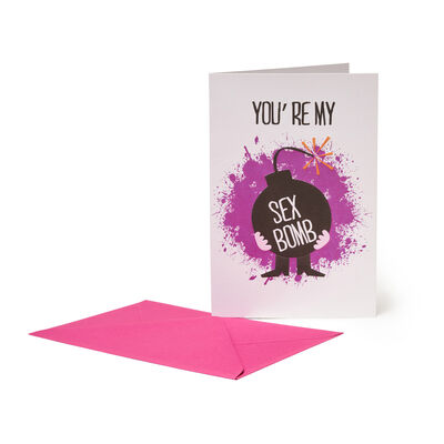Greeting Cards - Sex Bomb