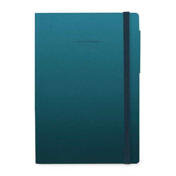 Einfarbiges Blanko-Notizbuch mit Softcover - Deep Teal - My Notebook Einfarbiges Blanko-Notizbuch mit Softcover - Deep Teal - My Notebook