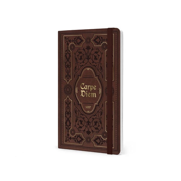 Agenda 12 Mesi Settimanale Fotografica Medium 2027 - Vintage Book