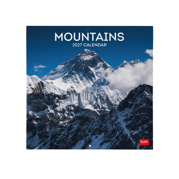Calendario da Parete 2027 - 30 x 29 cm - Mountains