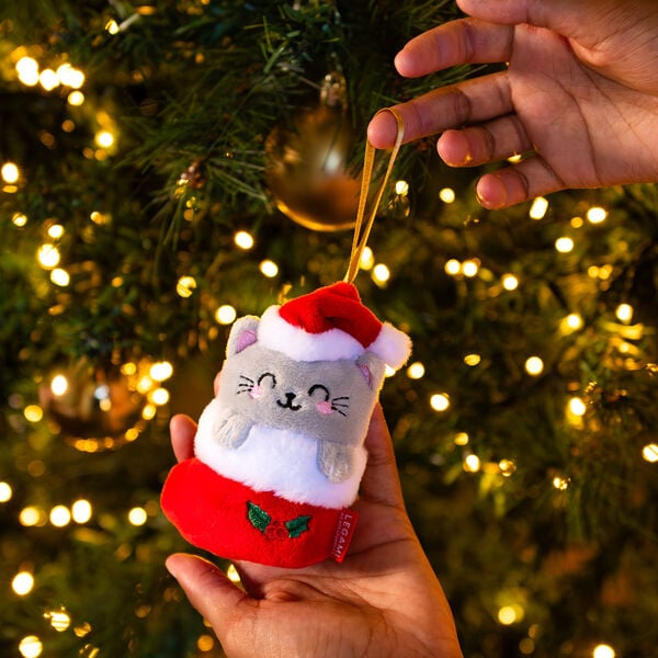 Decorazione per Albero di Natale in Peluche Kitty - Oh-Oh-Ohrnaments