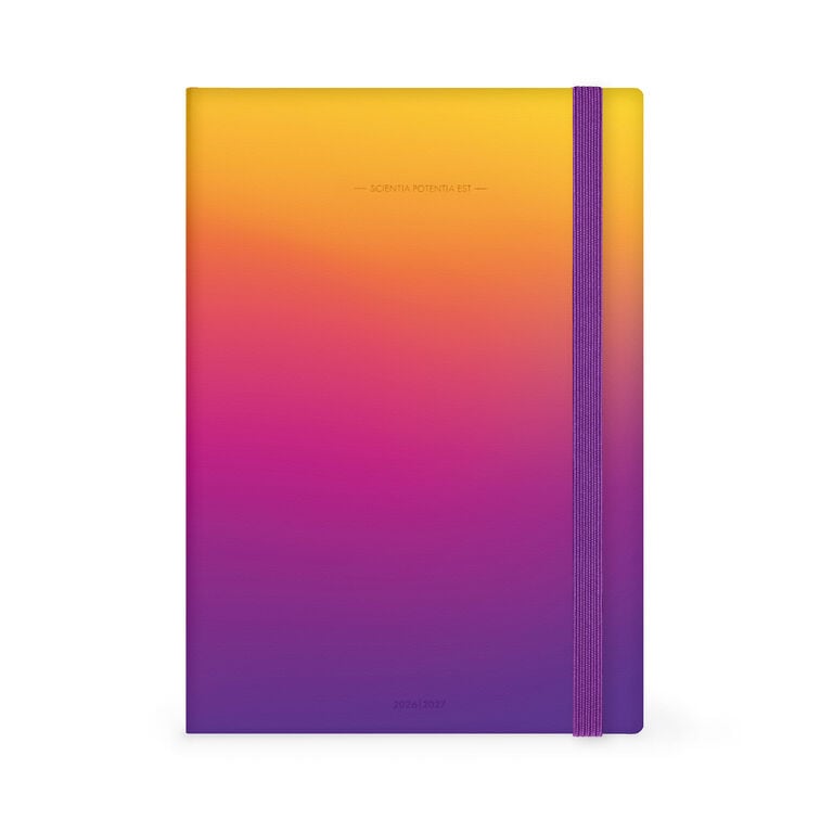 Agenda del Docente 2026/2027 Settimanale 13 Mesi - Sunset Vibes