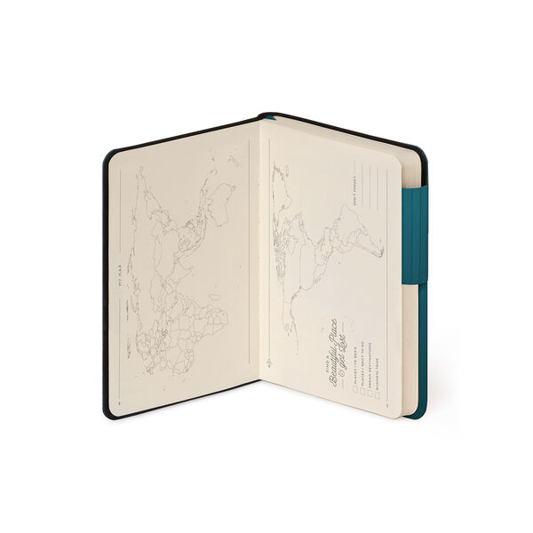 Einfarbiges liniertes Notizbuch mit Softcover - Deep Teal - My Notebook Einfarbiges liniertes Notizbuch mit Softcover - Deep Teal - My Notebook