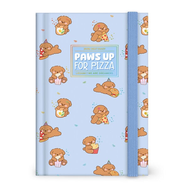 Agenda Diaria Fotográfica 2026/2027 16 Meses - Poodle - Medium