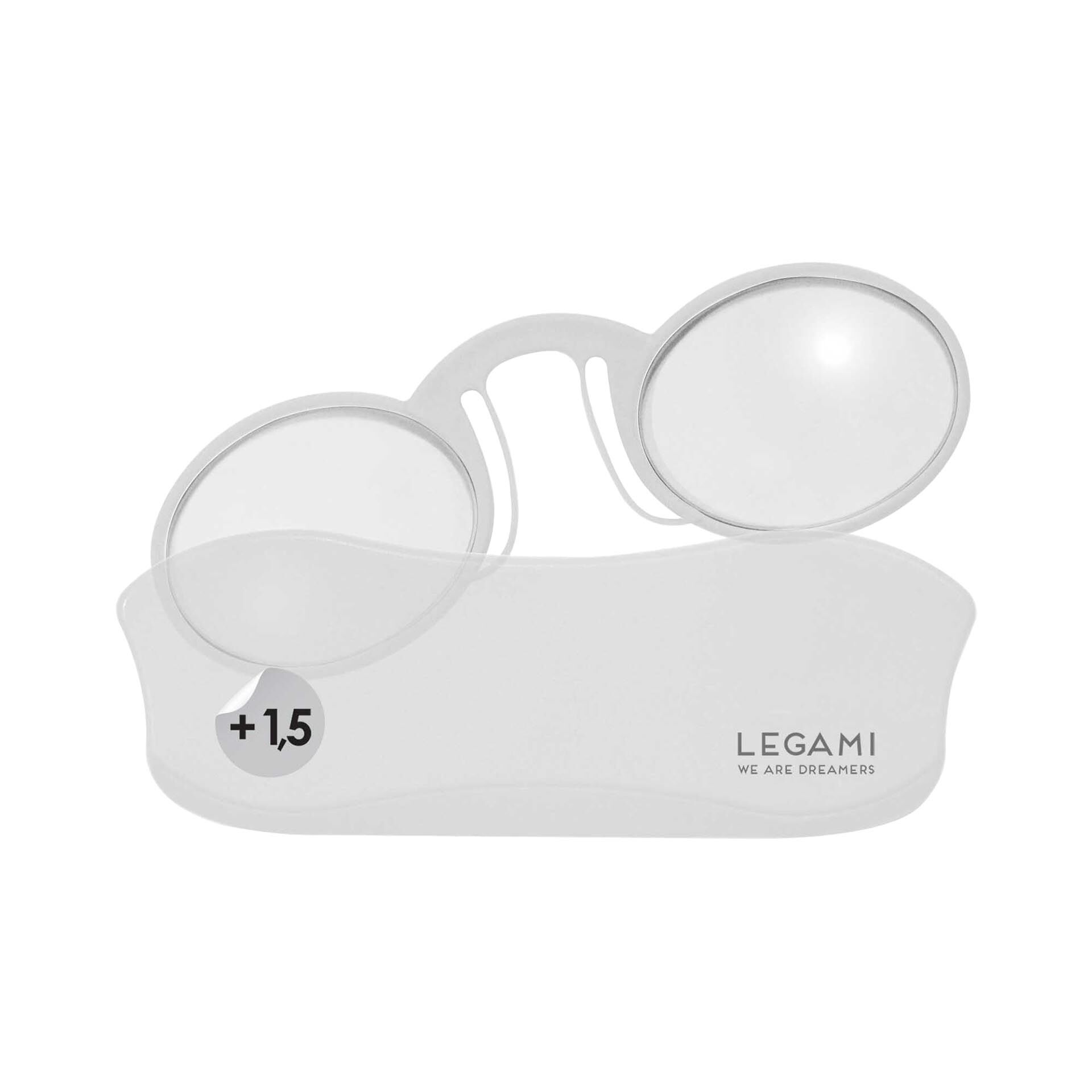 Occhiali da Lettura Pince-Nez Diottrie +1.5 TRANSPARENT | Legami.com