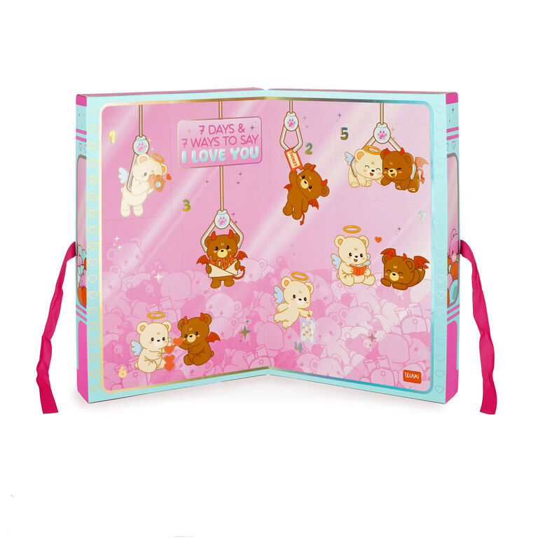 Box with 7 Surprises - 7 Days & 7 Ways to Say I Love You