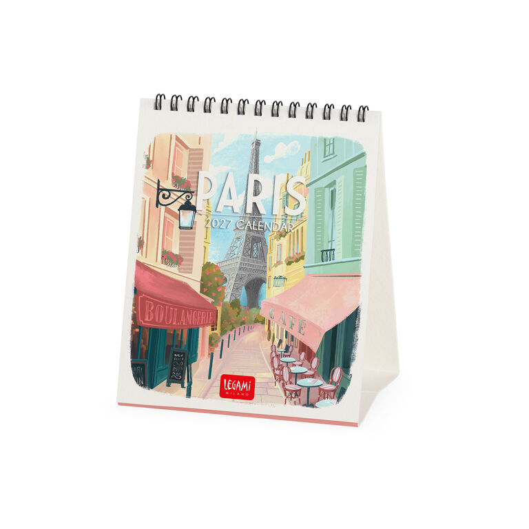Calendario da Tavolo 2027 - 12 x 14,5 cm - Paris Calendario da Tavolo 2027 - 12 x 14,5 cm - Paris