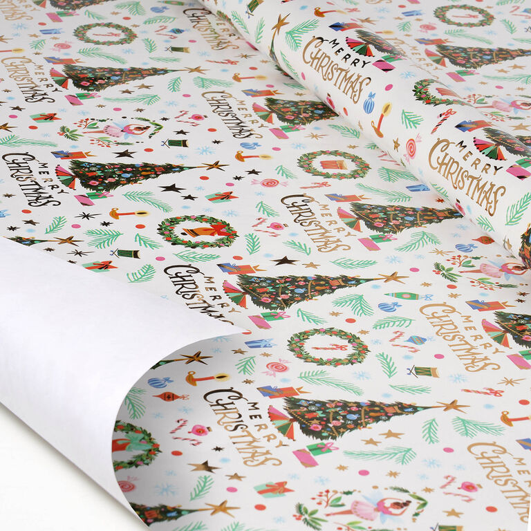 Christmas Wrapping Paper - Xmas Tree