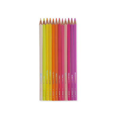 Set of 12 Colouring Pencils - Live Colourfully