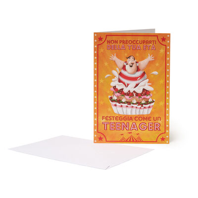 Greeting Card - Buon Compleanno - Celebrate Like A Teenager