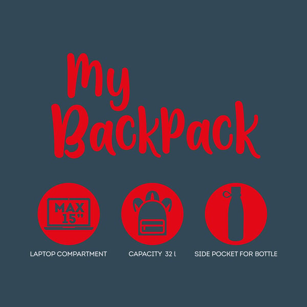 Rucksack - My Backpack - Blue