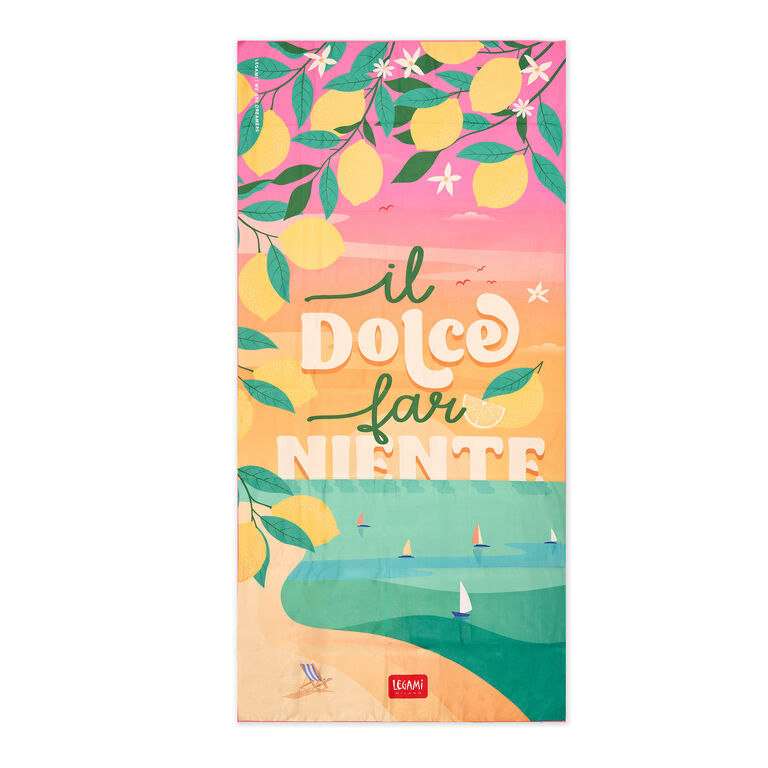 Telo Mare Dolce Far Niente - Beach Towel Telo Mare Dolce Far Niente - Beach Towel