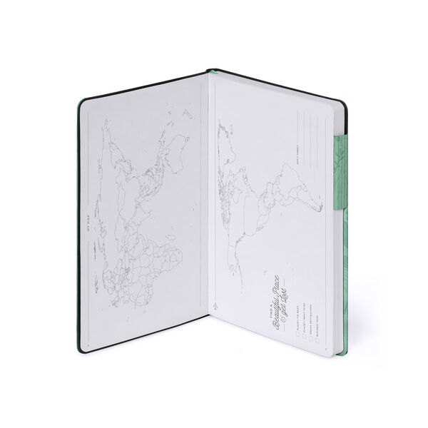 Dotted Notebook with Monochrome Soft Cover - Botanic Garden - My Notebook