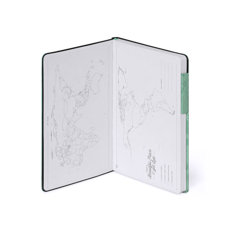 Dotted Notebook with Monochrome Soft Cover - Botanic Garden - My Notebook Dotted Notebook with Monochrome Soft Cover - Botanic Garden - My Notebook