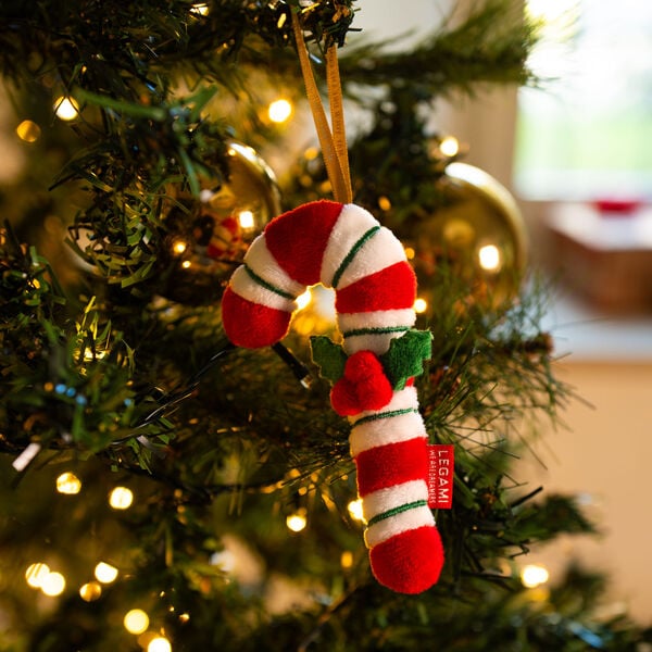 Decorazione per Albero di Natale in Peluche Candy - Oh-Oh-Ohrnaments