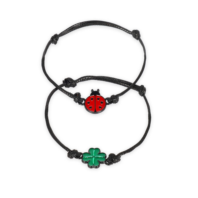 Set of 2 Bracelets - Ladybug Set of 2 Bracelets - Ladybug
