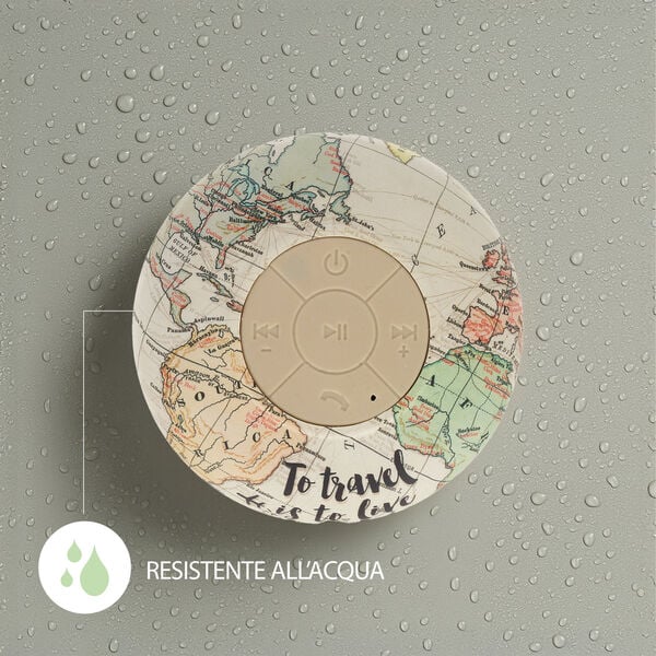 Vivavoce e Speaker Bluetooth® Resistente all'Acqua Travel - Singing In The Shower