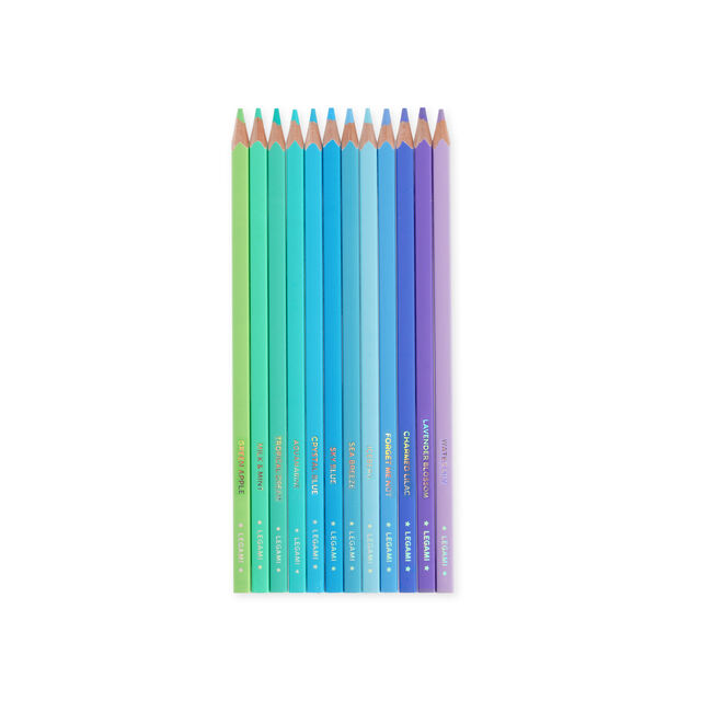 Set of 12 Colouring Pencils - Live Colourfully
