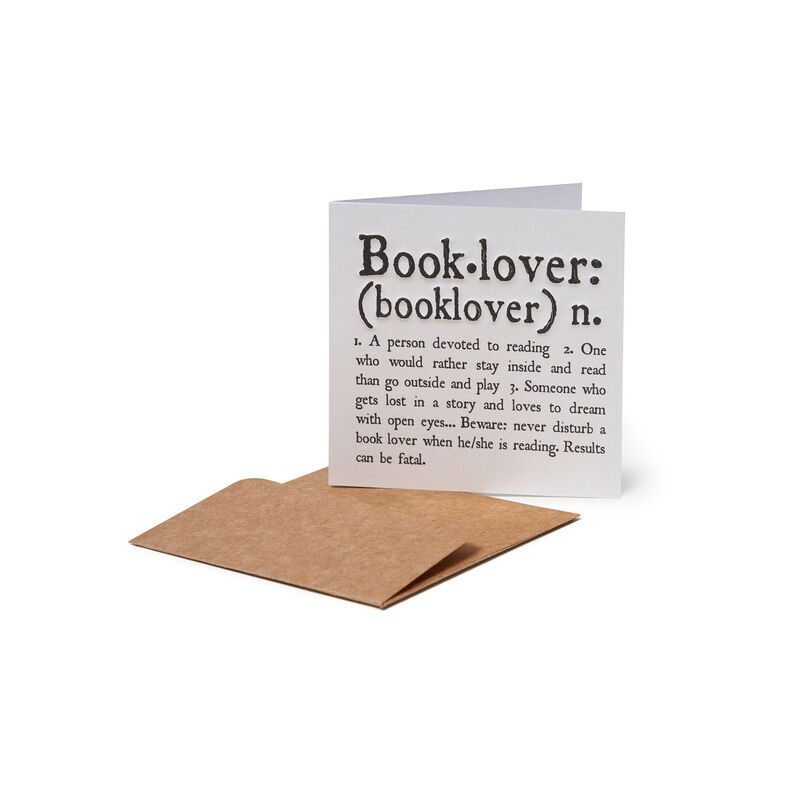 Greeting Card - Booklover, , zoo