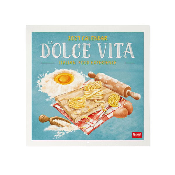 Calendario da Parete 2027 - 30 x 29 cm - La Dolce Vita