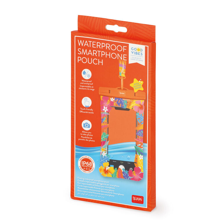 Custodia Impermeabile Galleggiante per Smartphone Tropicana Dream Custodia Impermeabile Galleggiante per Smartphone Tropicana Dream