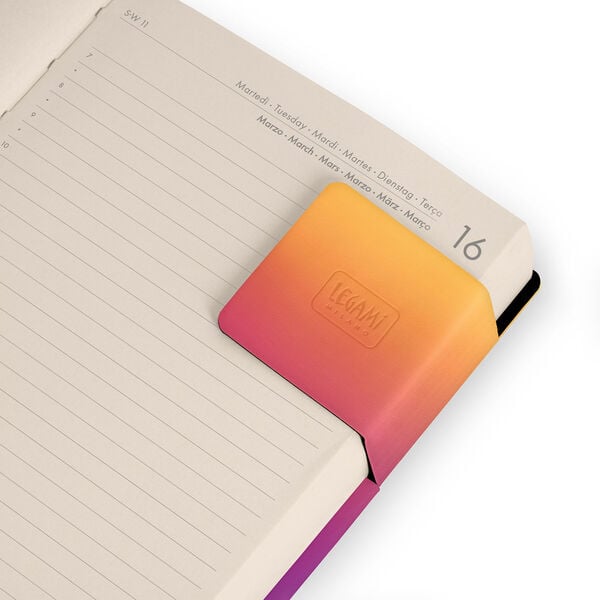 Agenda Diaria 2026/2027 16 Meses - Sunset Vibes - Medium