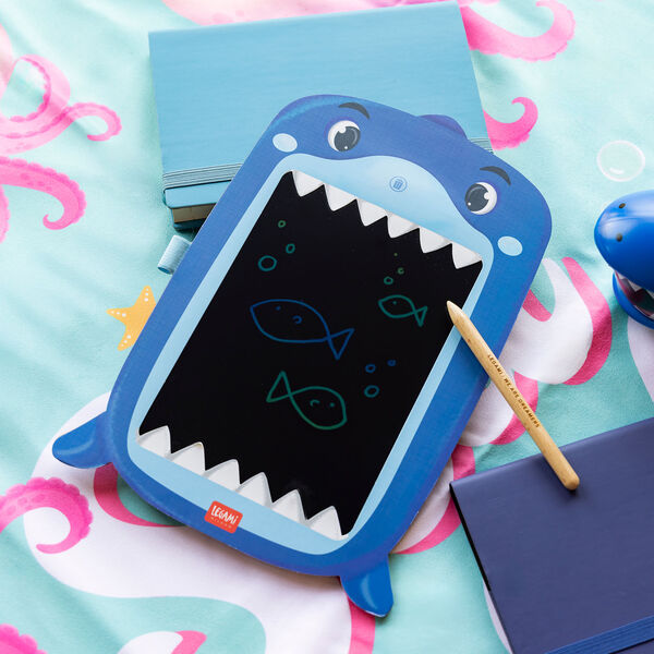 Shark Portable LCD Drawing Board in Cardboard - Magic Sketch Board Shark Portable LCD Drawing Board in Cardboard - Magic Sketch Board