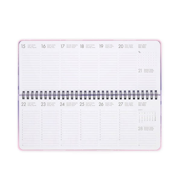 Agenda da Scrivania 12 Mesi - Desk Planner - 2027