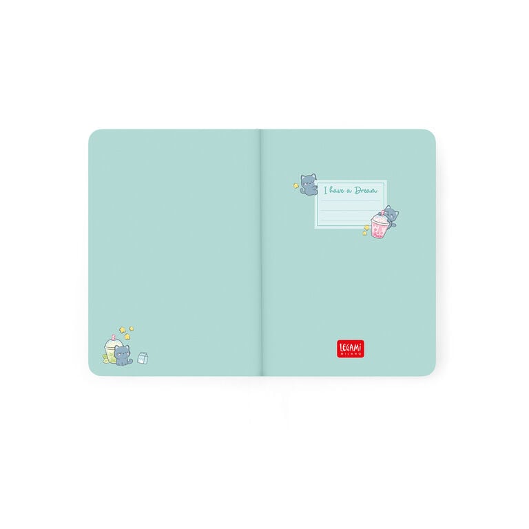 Agenda 2026/2027 Settimanale Fotografica 16 Mesi - Kitty Bubble Tea - Con Notebook - Small