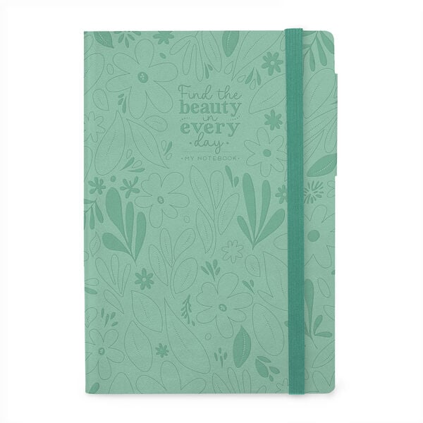 Taccuino con Fogli Bianchi e Copertina Morbida Monocolore - Botanic Garden - My Notebook Taccuino con Fogli Bianchi e Copertina Morbida Monocolore - Botanic Garden - My Notebook