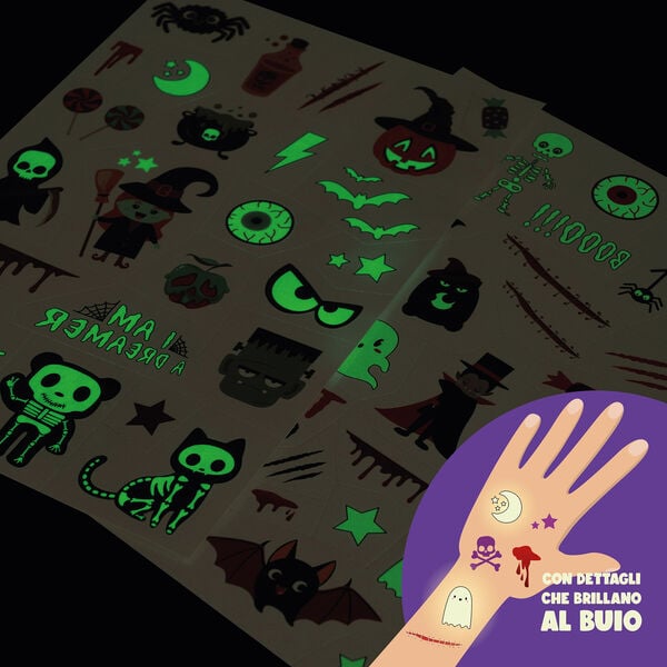 Tatuaggi Temporanei Halloween - Tattoos