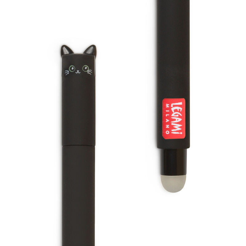 Stylo effaçable LEGAMI Panda pointe moyenne 0,7mm encre gel noire : Chez  Rentreediscount Fournitures scolaires
