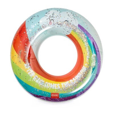 Inflatable Maxi Pool Ring - Good Vibes