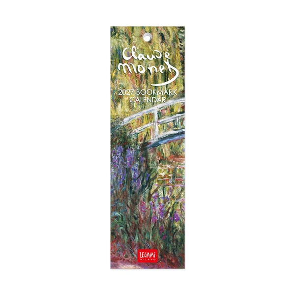Lesezeichen-Kalender - 5,5 x 18 cm - Monet