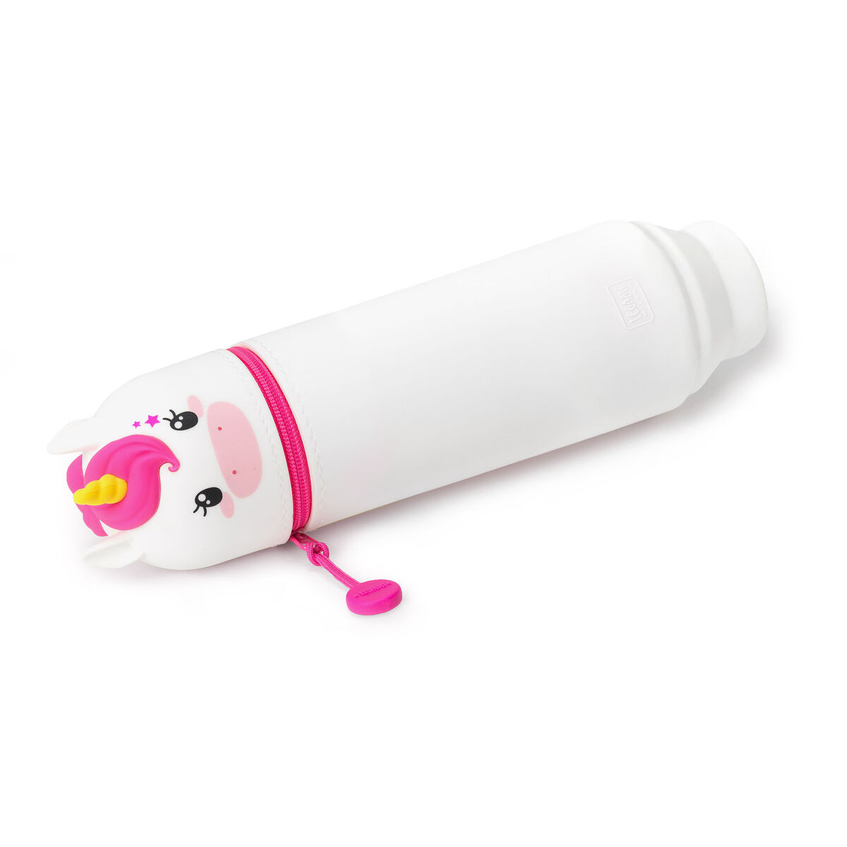 2 in 1 Soft Silicone Pencil Case - Kawaii, , zoo