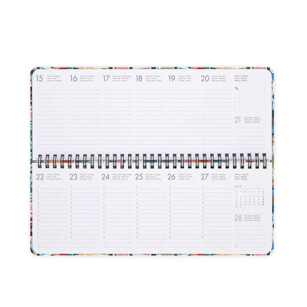 Agenda da Scrivania 12 Mesi - Desk Planner - 2027