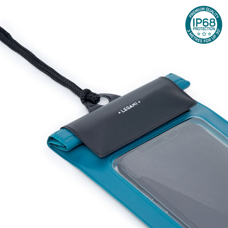 Verde Phonix WB2016G Wet Bag 16 Custodia Impermeabile Porta-Smartphone con Laccio al Collo Display Massimo da 6 Certificata IPX8 