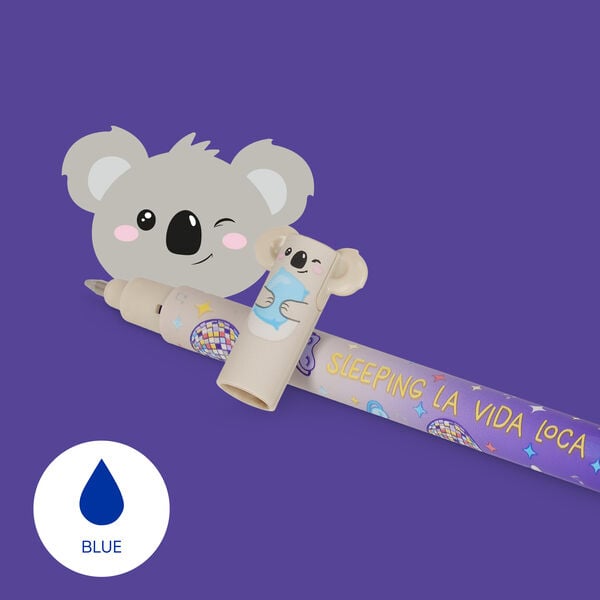 Bolígrafo con Animal Decorativo Koala «Sleeping la Vida Loca» - Lovely Friends Bolígrafo con Animal Decorativo Koala «Sleeping la Vida Loca» - Lovely Friends